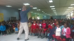 Roger Jenkins at Nakuru KNLS